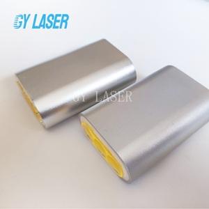 Custom repair and filling optical glass resonant cavity in laser