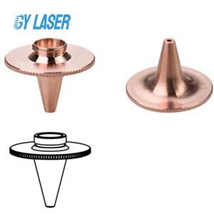 D28-H22.5 Single Layer Cutting Nozzle For Laser Welding Head