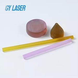 Factory supply Ar Coated @1064nm ND YAG Crystal Rod for Laser Welding and Cutting Machine 